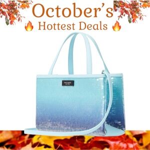 Kate Spade Sam Icon Ombré Sequin Bag Small